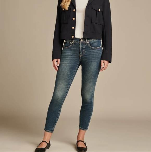 Lucky Brand Ava Mid Rise Skinny Size 8 - Picture 2 of 11